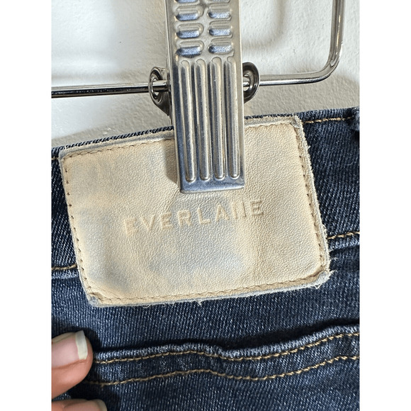 Everlane The High-Rise Skinny Jean Ankle 26 Medium Blue Wash - Picture 5 of 16